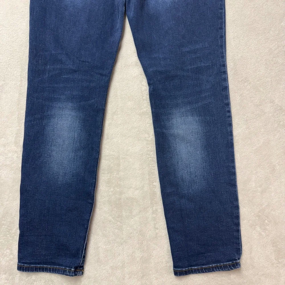 Kut from the Kloth Toothpick Skinny Jeans Dark Wash Denim 16S Short Petite